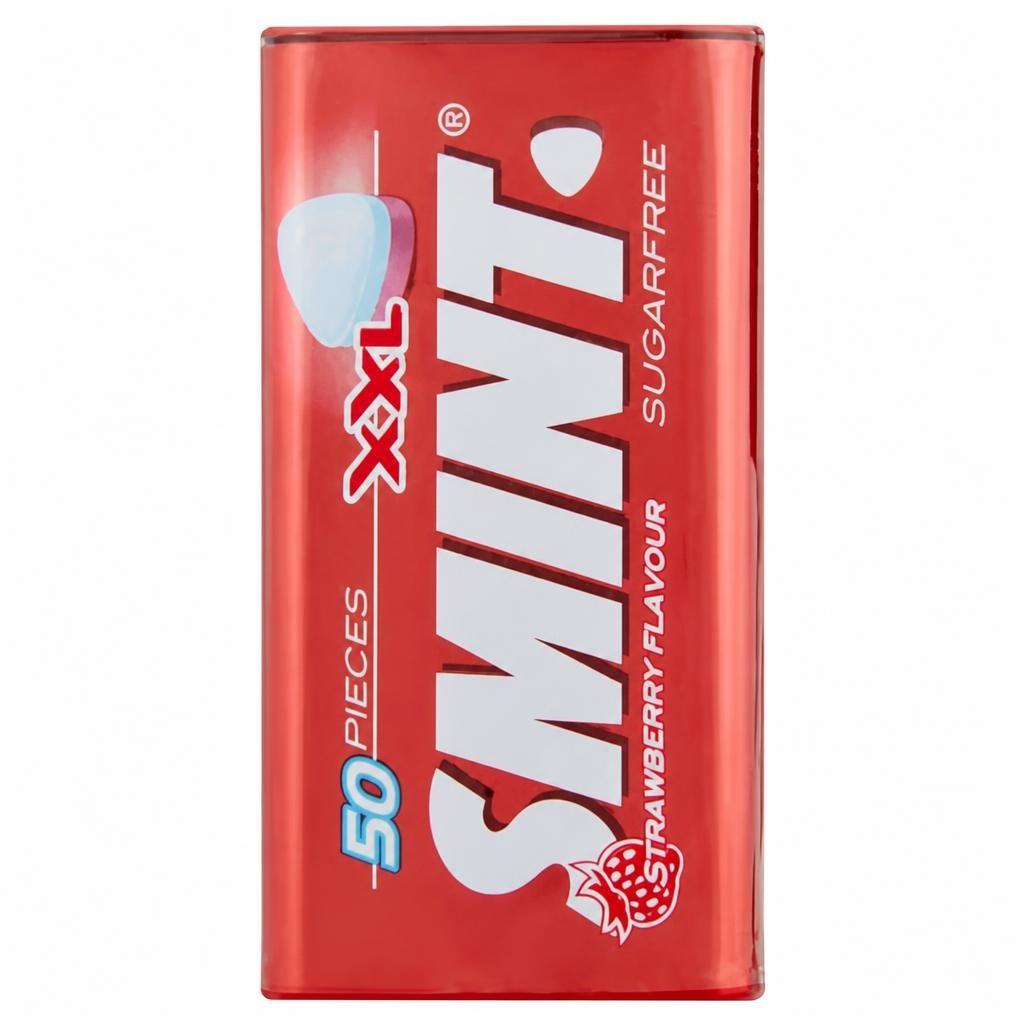 Smint XXL Sugarfree Strawberry Flavour 50 Pieces 35g