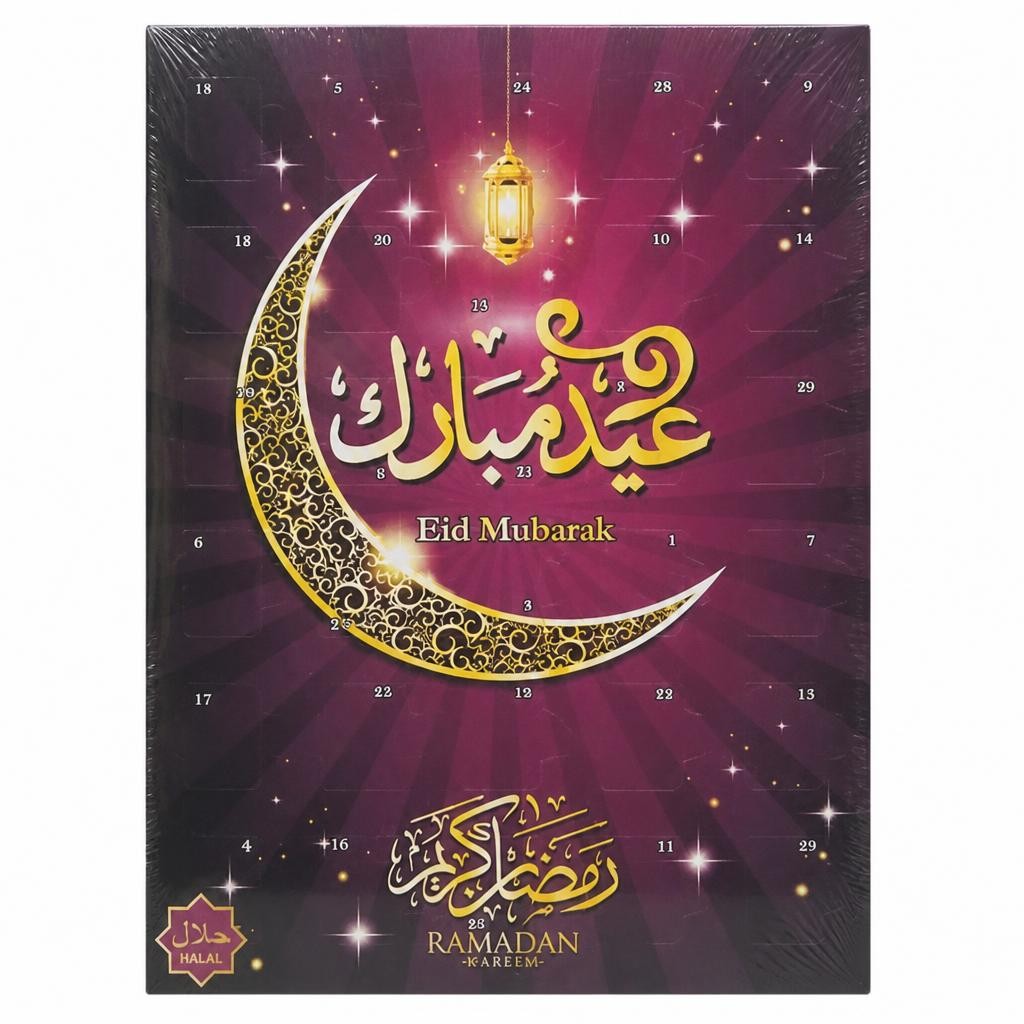Beacon Calendars Countdown to Ramadan 30 Milk Chocolate Pieces 90g