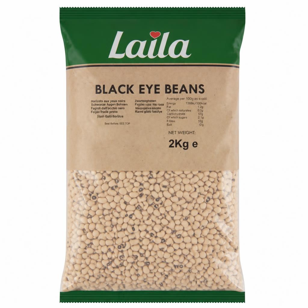 Laila Black Eye Beans 2kg