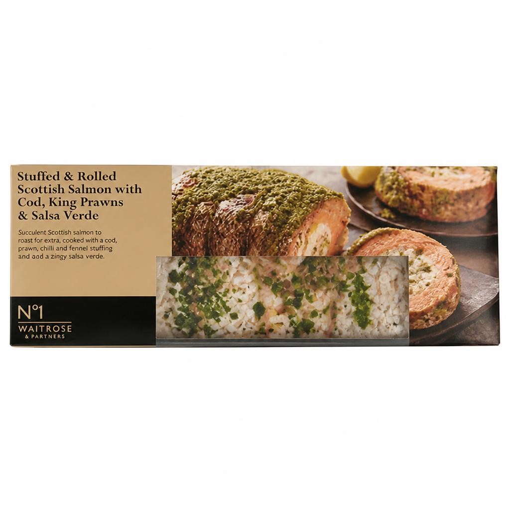 No.1 Stuffed & Rolled Scottish Salmon