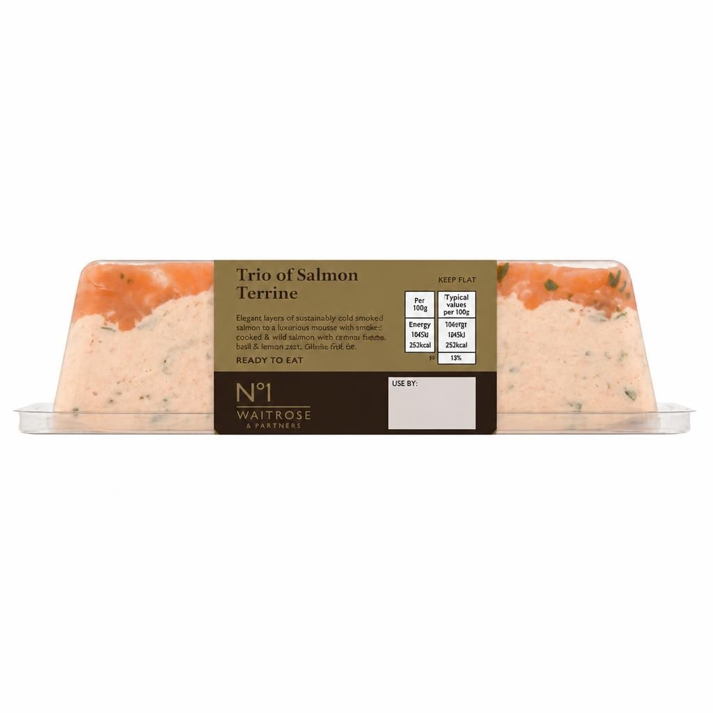 No.1 Trio of Salmon Terrine