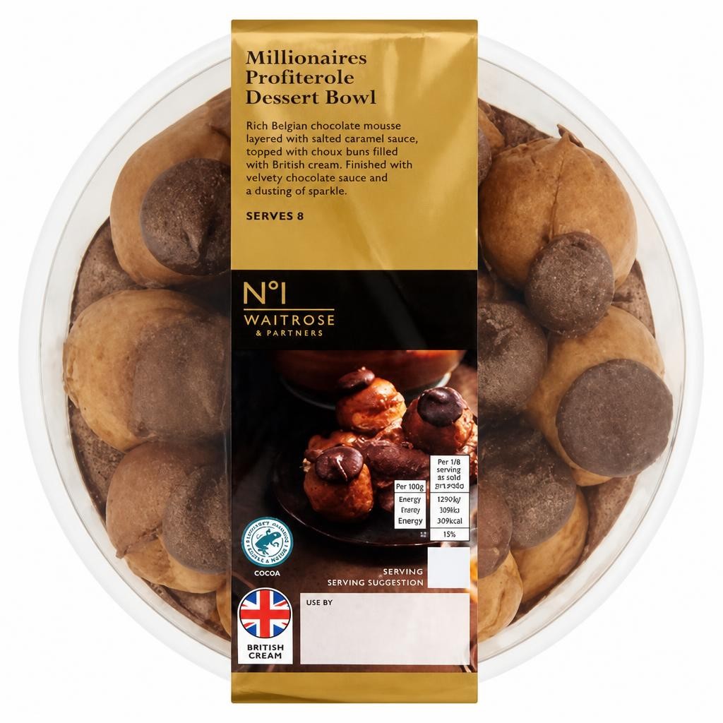 No.1 Millionaire Profiterole Bowl