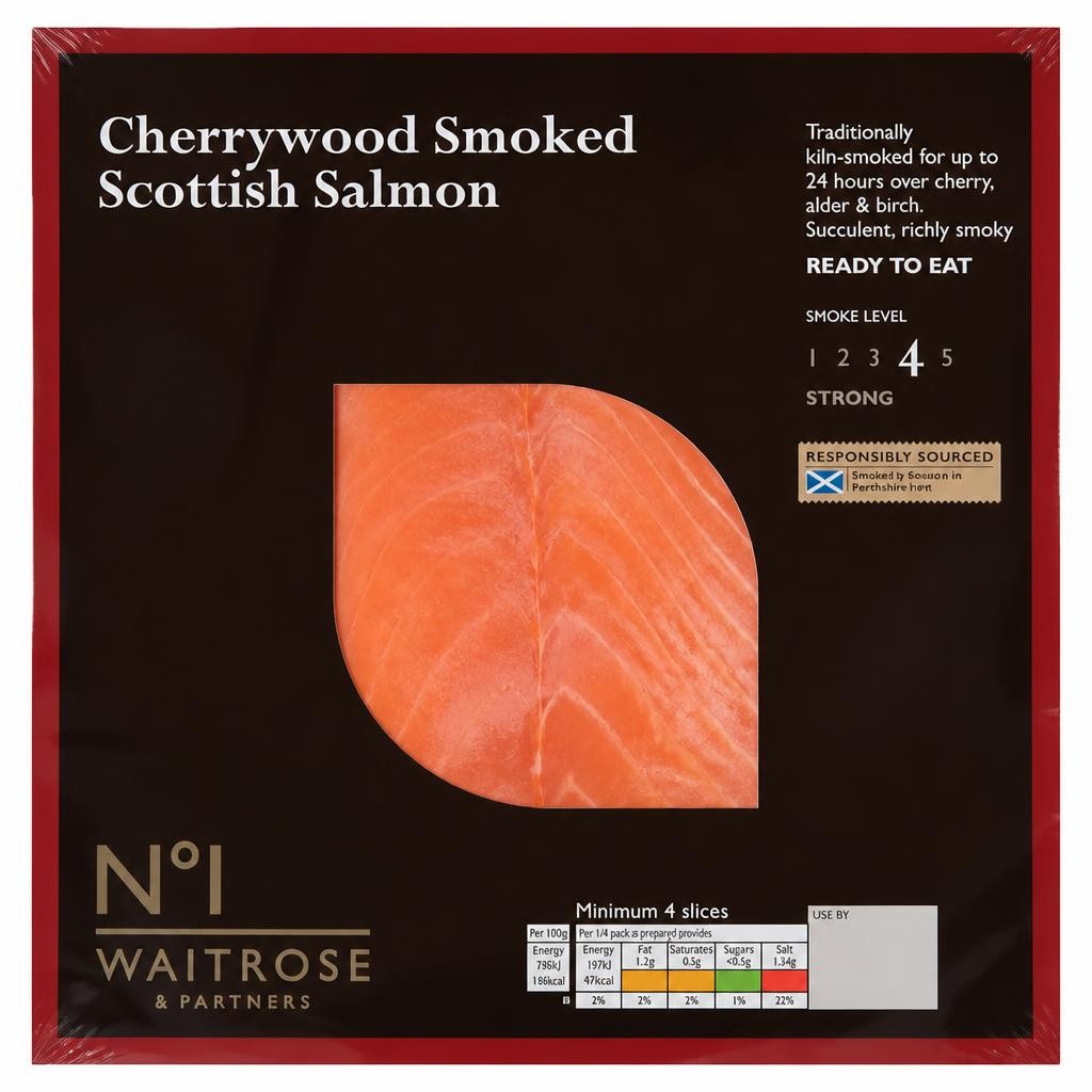 No.1 Cherrywood Smoked Scottish Salmon