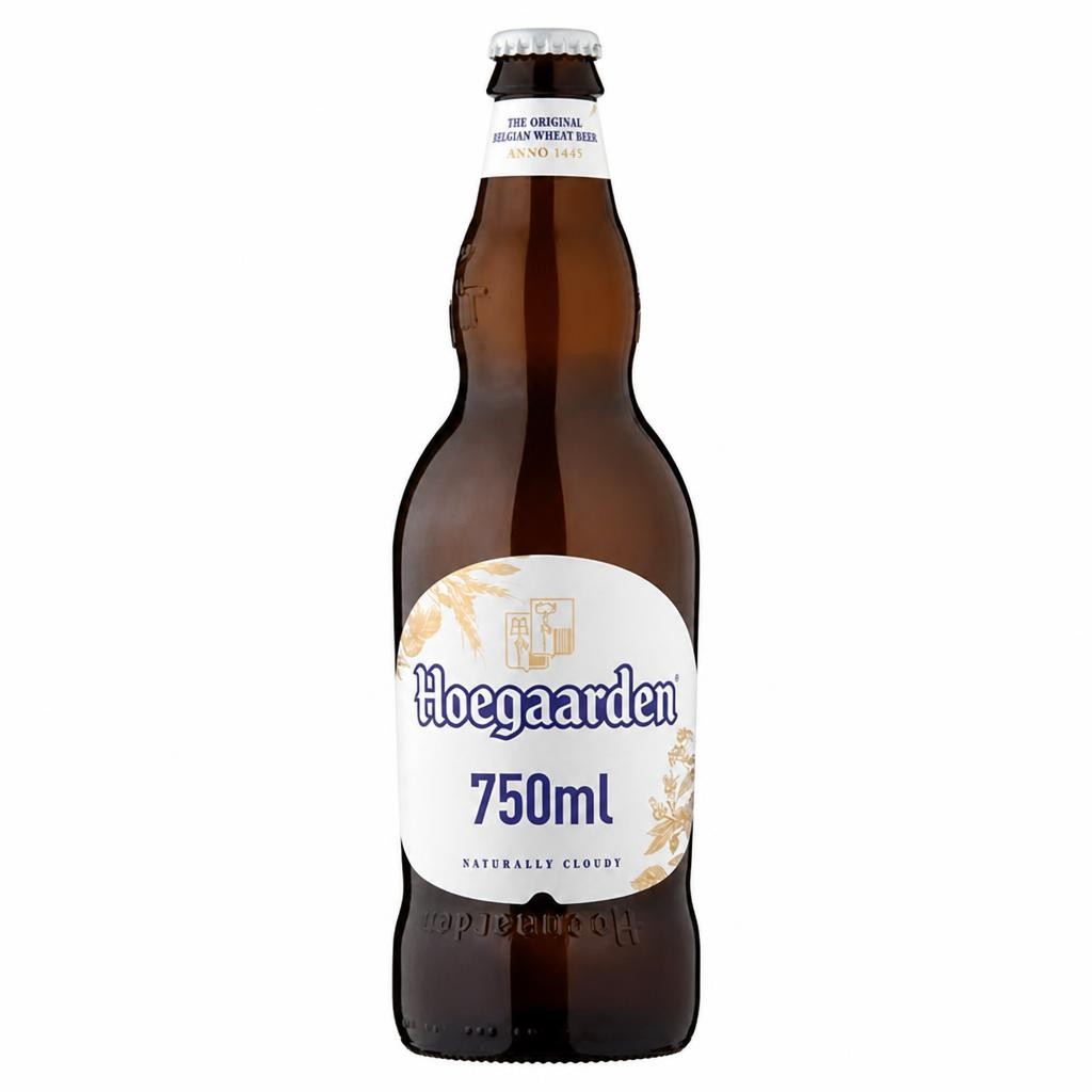 Hoegaarden Belgian Wheat Beer Bottle 750ml