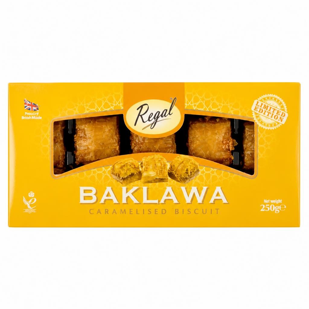 Regal Limited Edition Baklawa Caramelised Biscuit 250g
