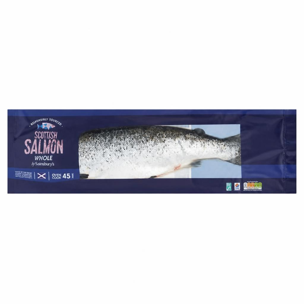 Sainsbury's Scottish Salmon Whole