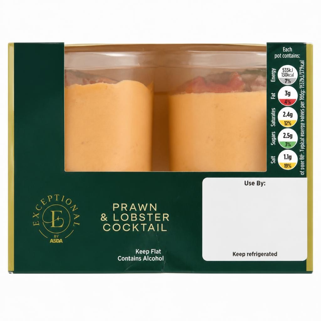 Exceptional by ASDA Prawn & Lobster Cocktail 170g