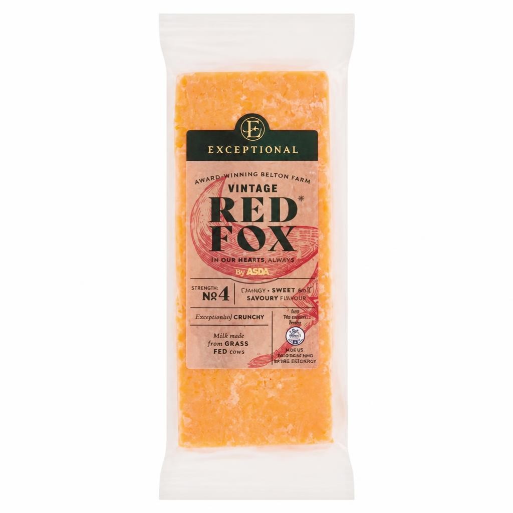 Exceptional By ASDA Vintage Red Fox 200g