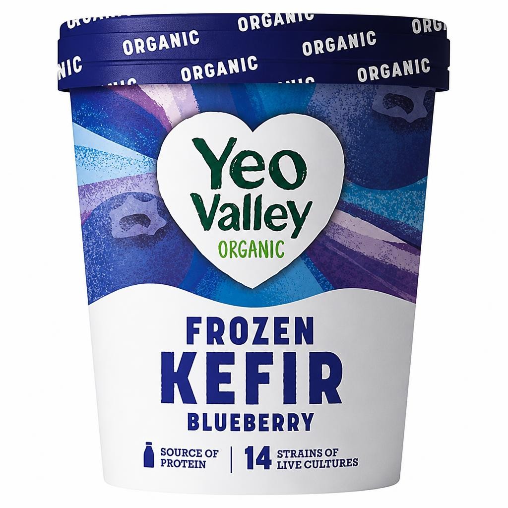 Yeo Valley Organic Blueberry Frozen Kefir