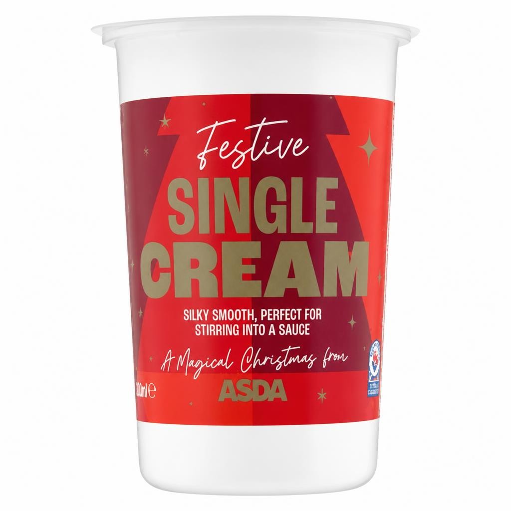 ASDA Classic Single Cream 600ml
