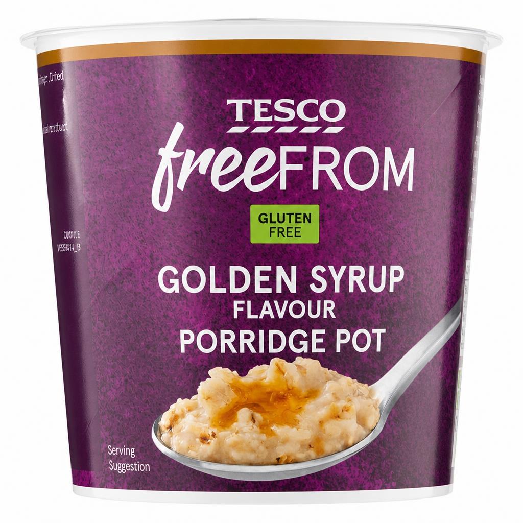 Tesco Free from Golden Syrup Porridge Pot 55g