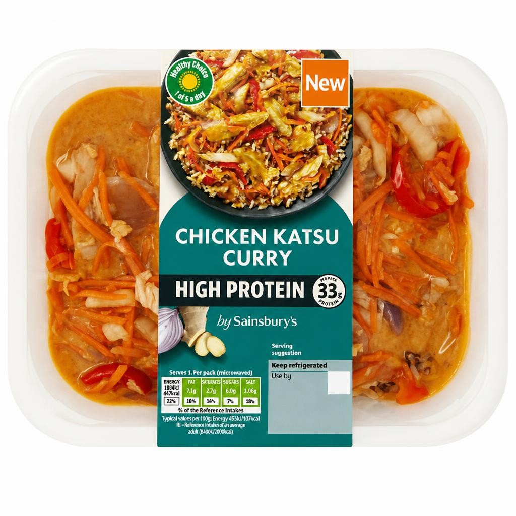 Sainsbury's 400g High Protein Chicken Katsu Curry