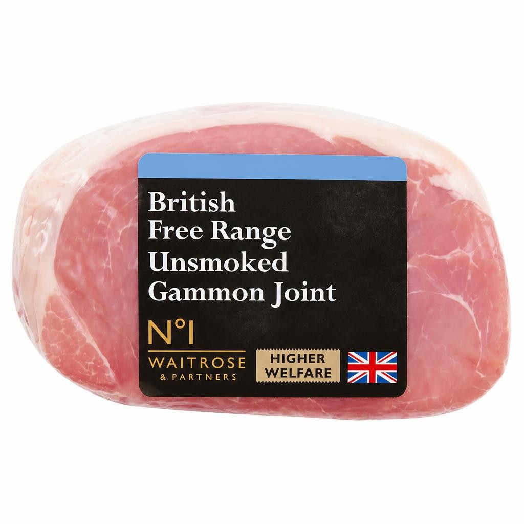 No.1 Free Range British Unsmoked Gammon Joint