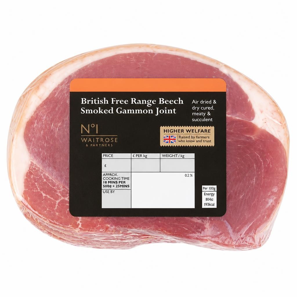 No.1 Free Range British Smoked Gammon Joint