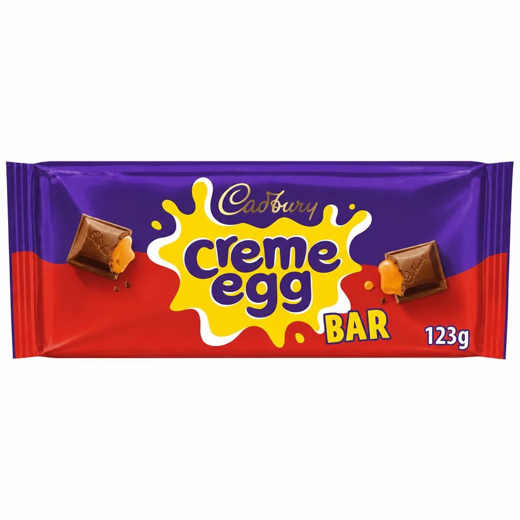 Cadbury Creme Egg Milk Chocolate Bar 123 g
