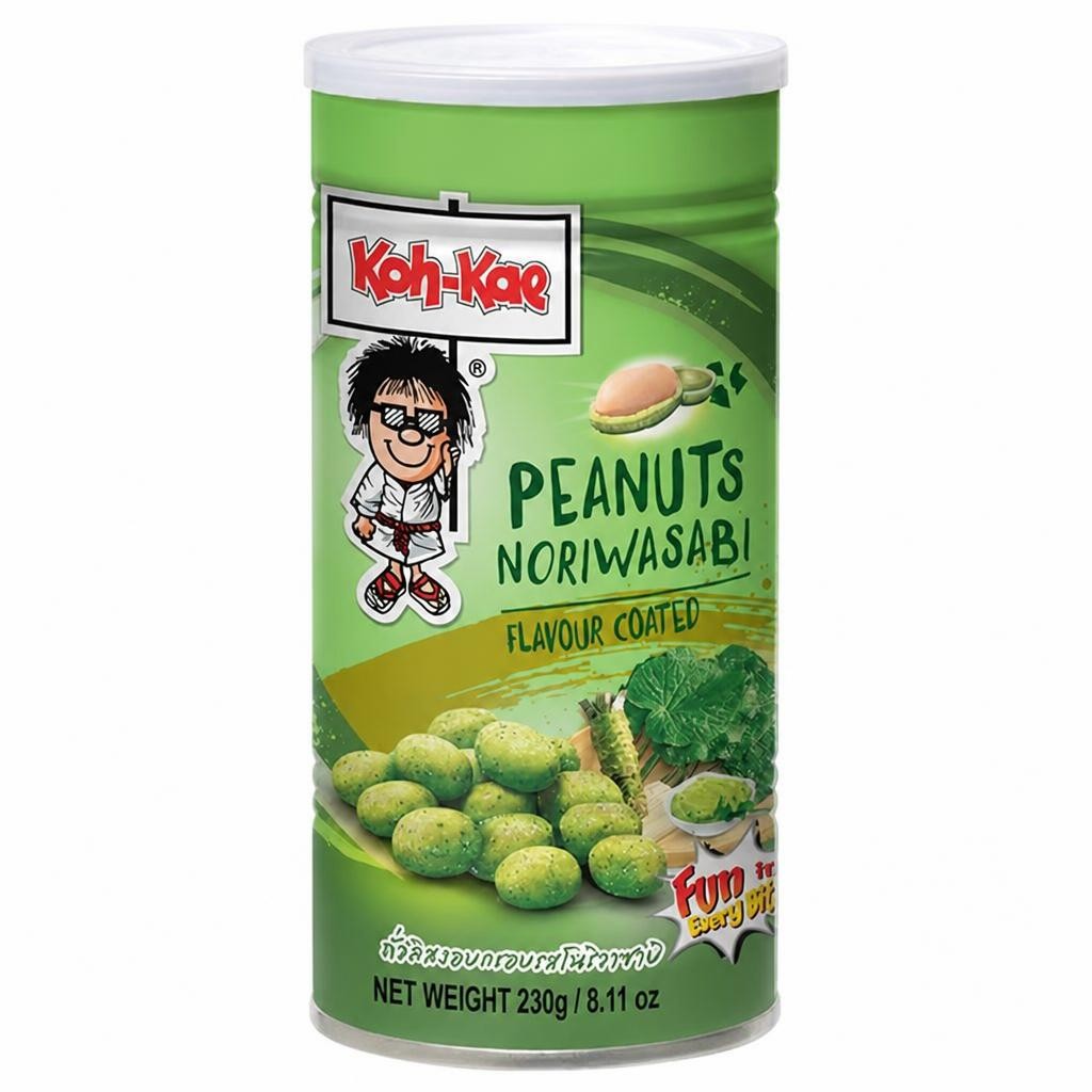Koh-Kae Peanuts Nori Wasabi Flavour Coated 230g