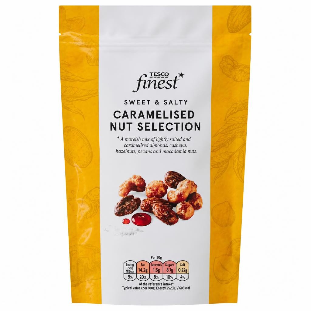 Tesco Finest Caramelised Nut Selection 150g