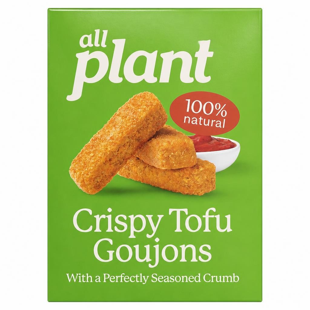 all plants Tofu Goujons with spinach 160g