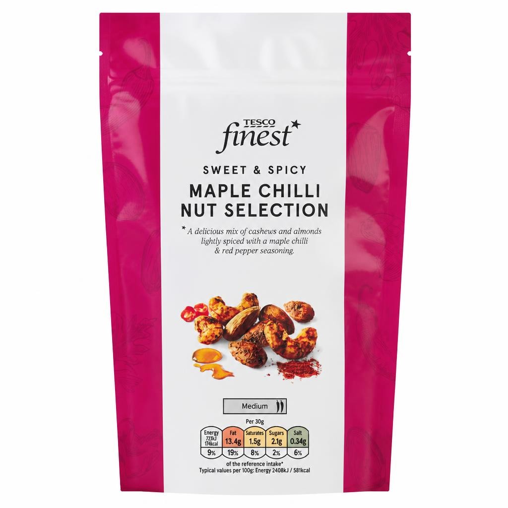 Tesco Finest Maple Chilli Nut Selection 150g