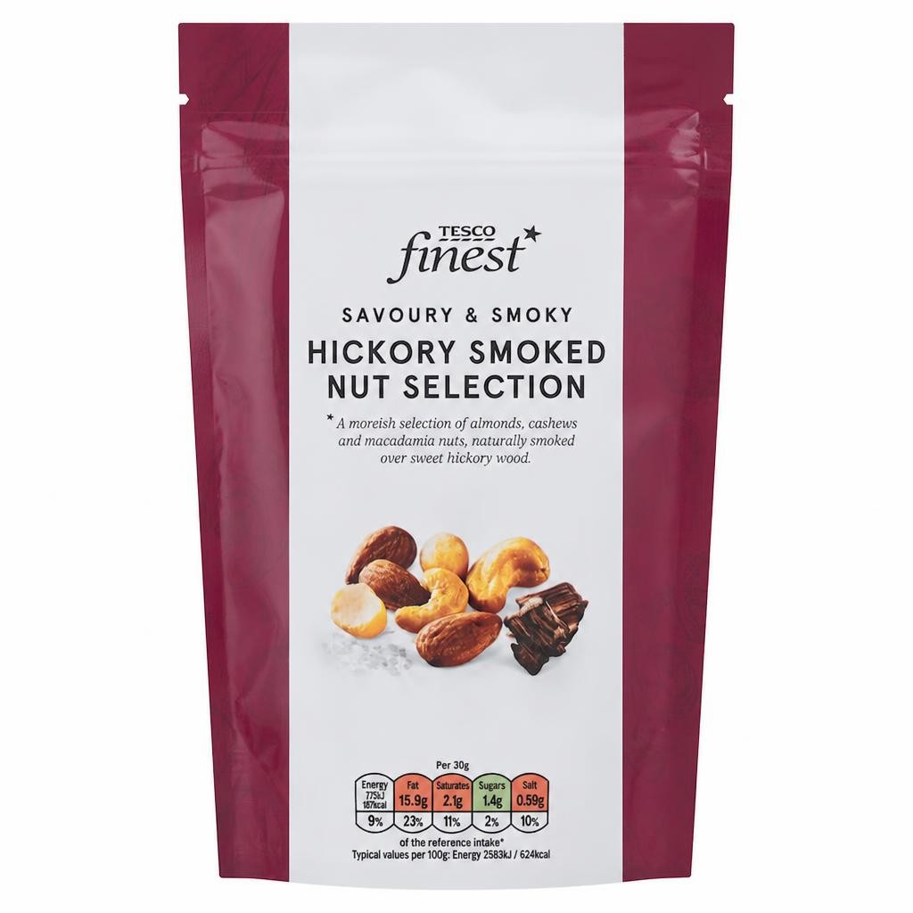 Tesco Finest Hickory Smoked Nut Selection 150g