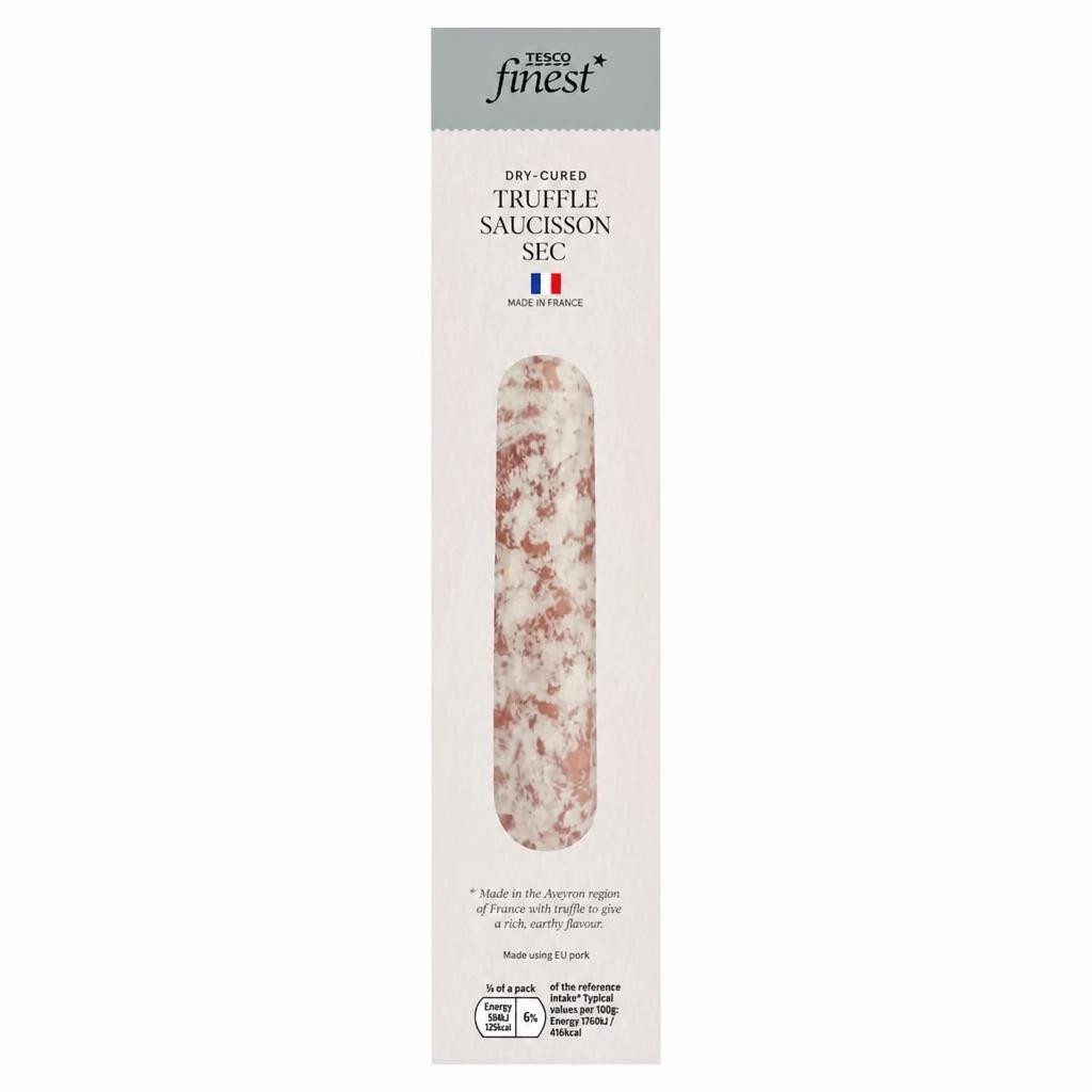 Tesco Finest Truffle Saucisson Sec 120g
