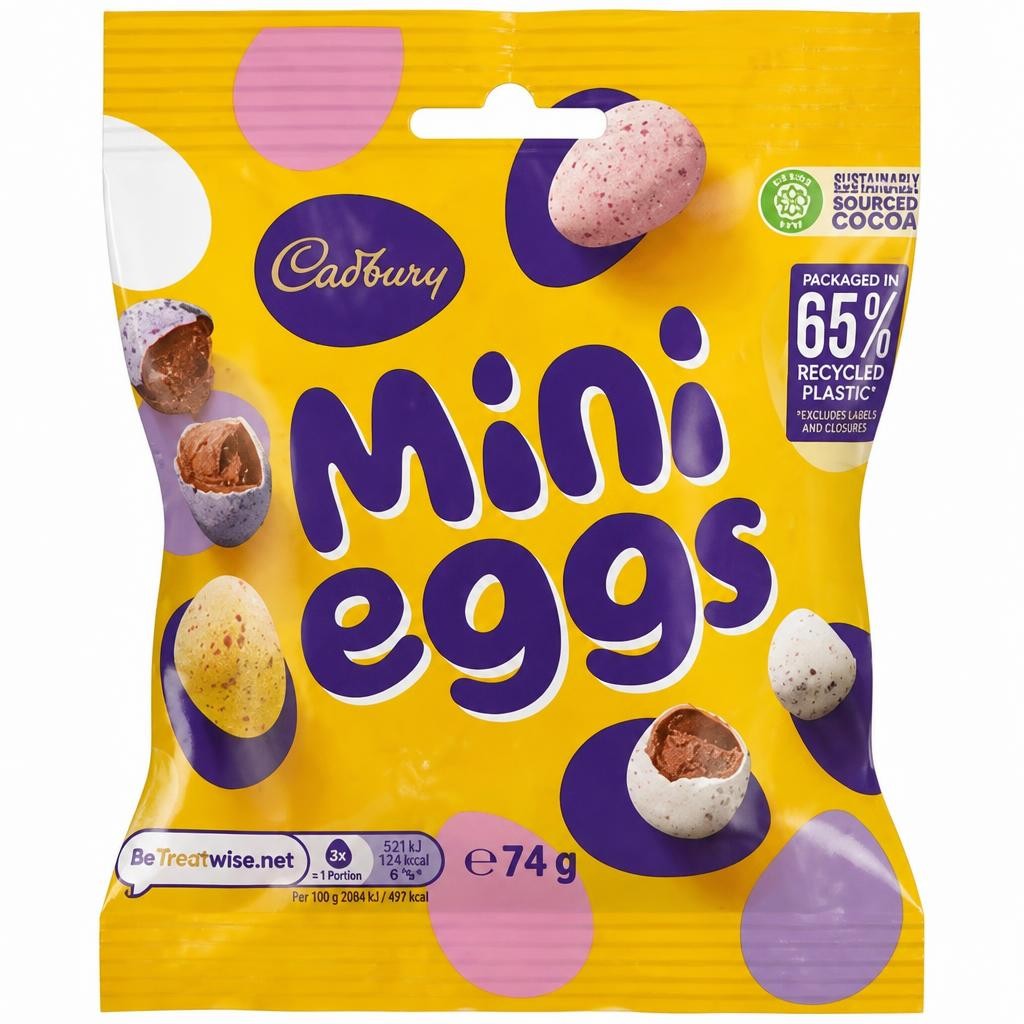 Cadbury Mini Eggs Chocolate Bag 74 g