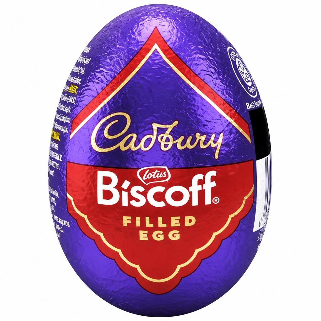 Cadbury Biscoff Filled Chocolate Egg 32g