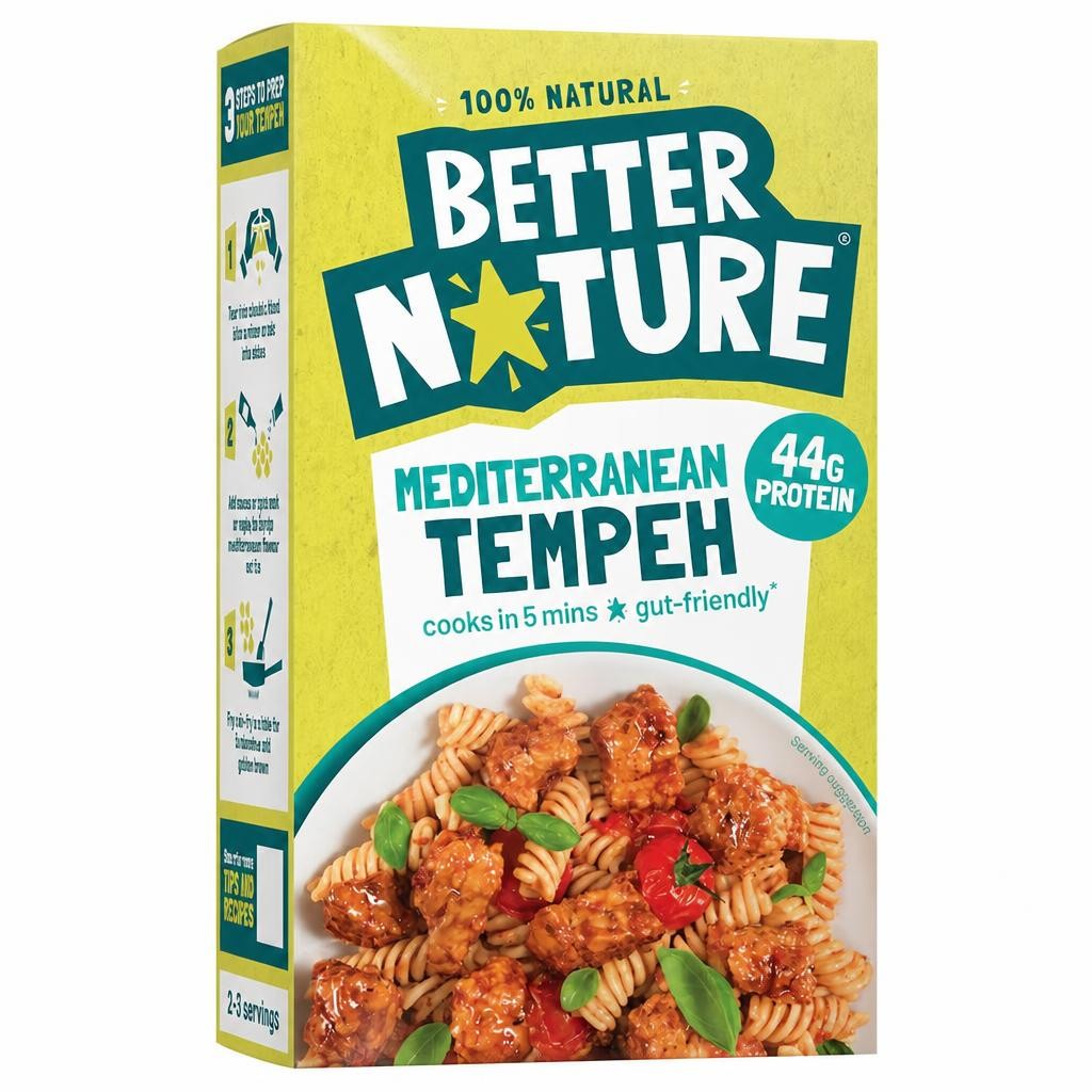 Better Nature Mediterranean Tempeh 220g