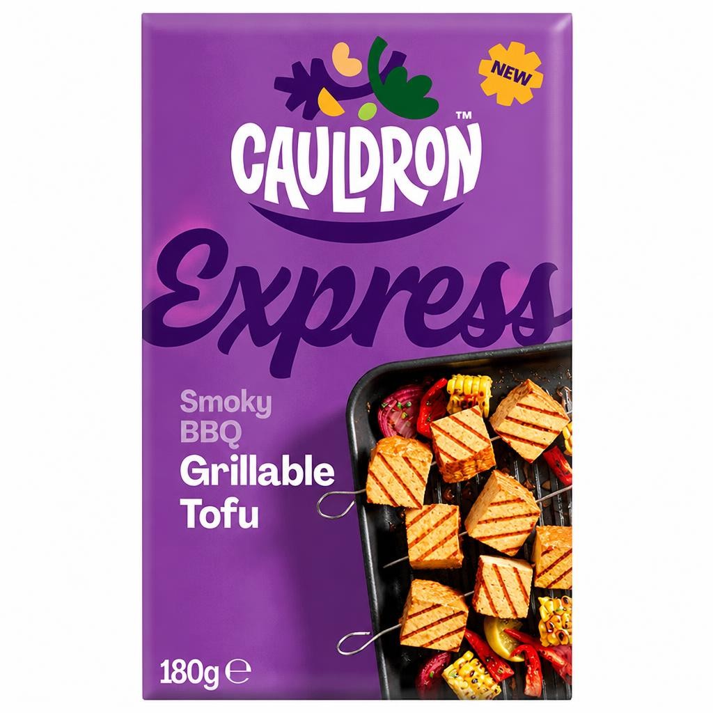 Cauldron Express Smoky BBQ Grillable Tofu Block 180g