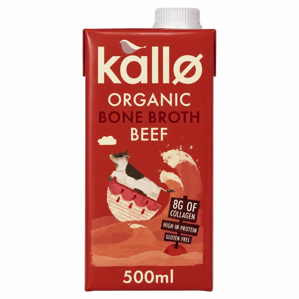 Kallo Organic Bone Broth Beef 500ml