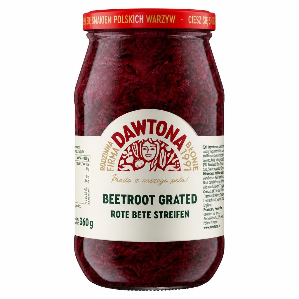 Dawtona Grated Beetroot 510G