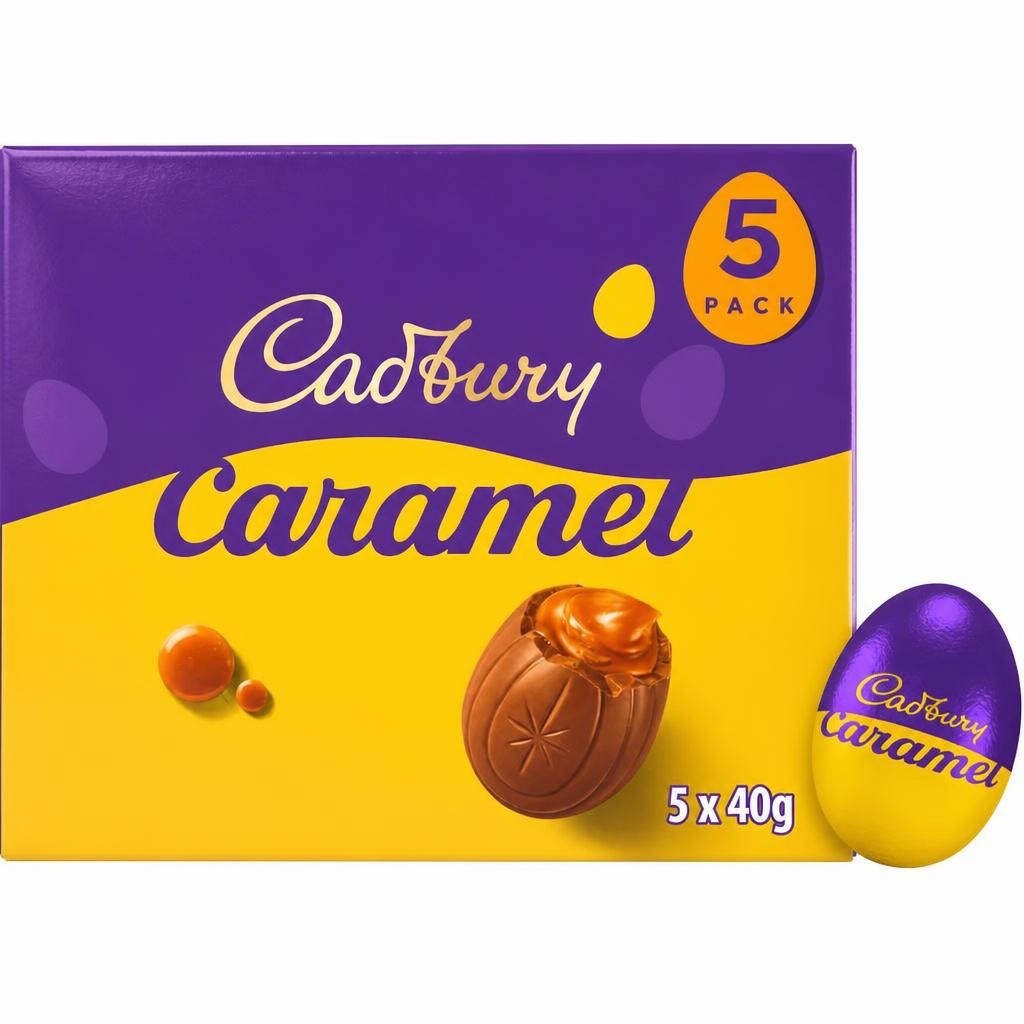 Cadbury Caramel Egg 5 Pack 195G