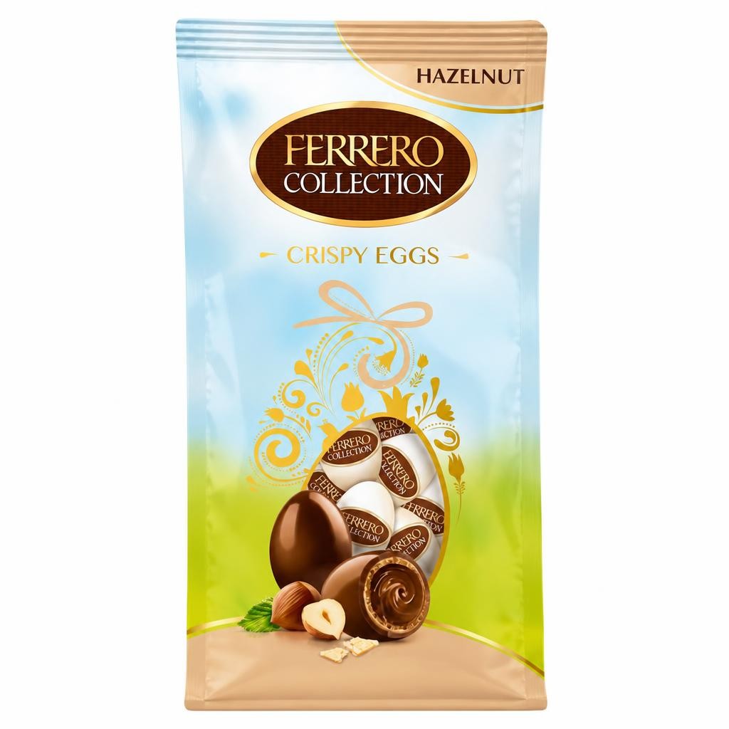 Ferrero Milk Chocolate And Hazlenut Easter Eggs 100G