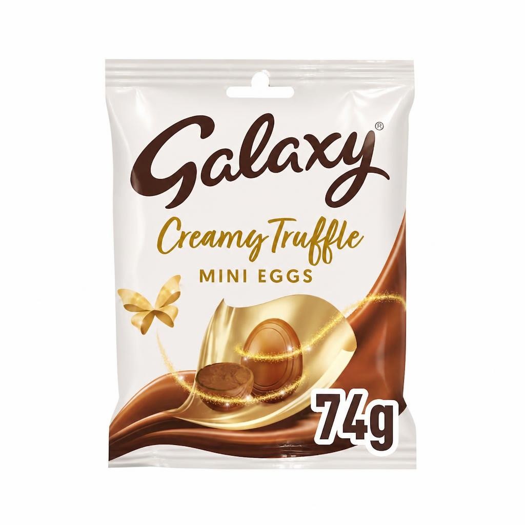 Galaxy Creamy Truffle Mini Easter Eggs 74g