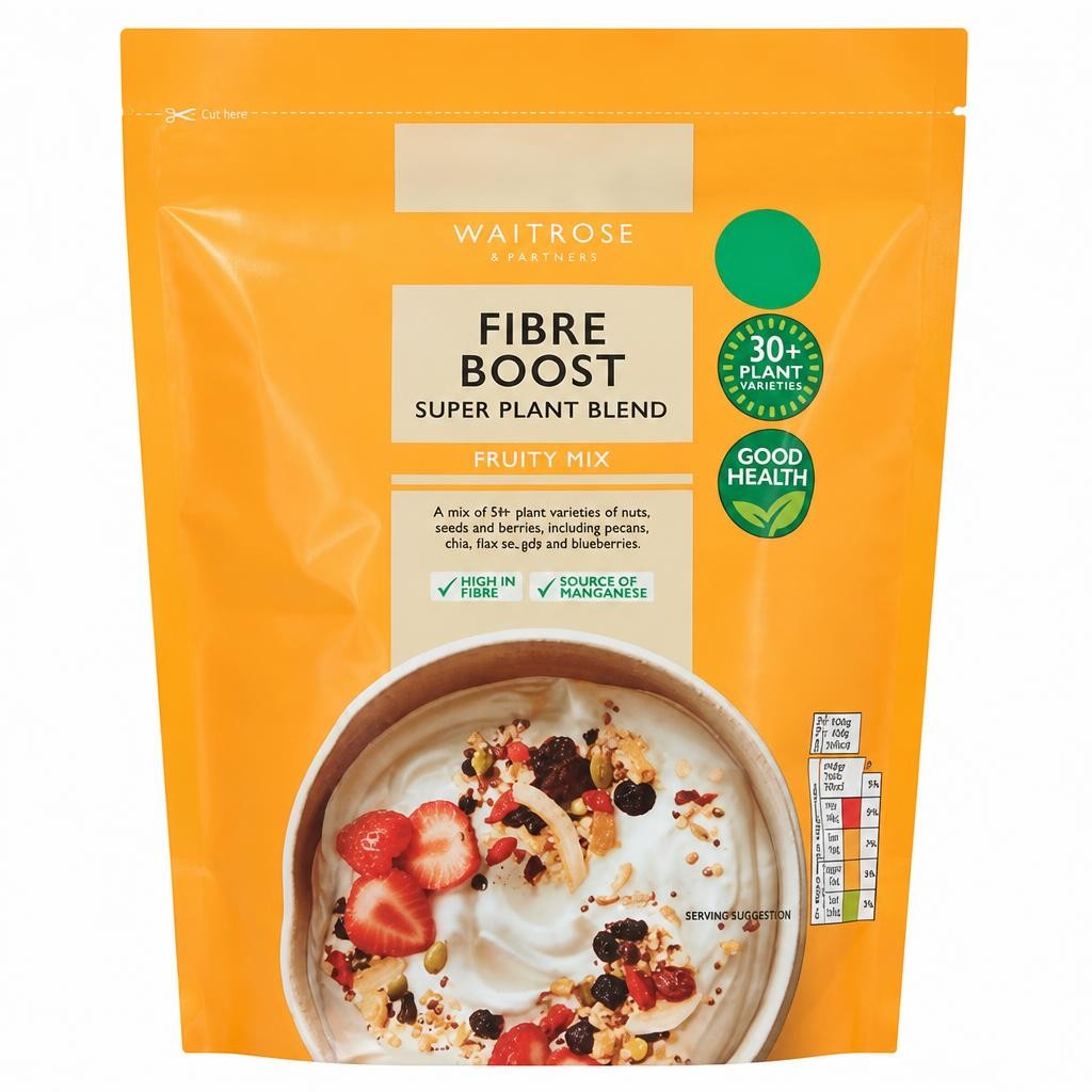 Waitrose Fibre Boost Fruity Mix