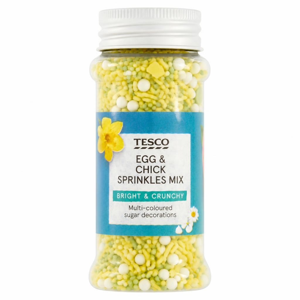 Tesco Easter Egg & Chick Sprinkles Mix 75g