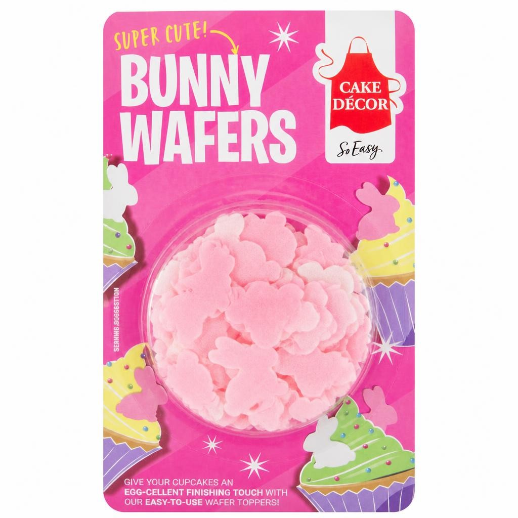 Cake Decor Edible Bunny Wafers 4g