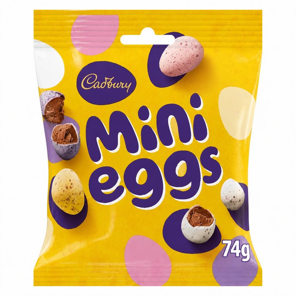 Cadbury Mini Eggs 74g Clip Strip
