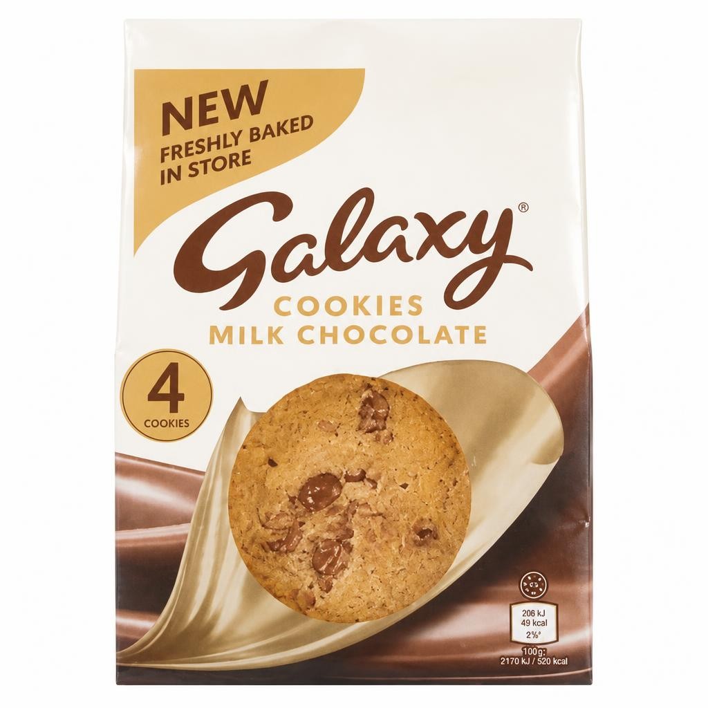 Galaxy 4 Cookies Milk Chocolate