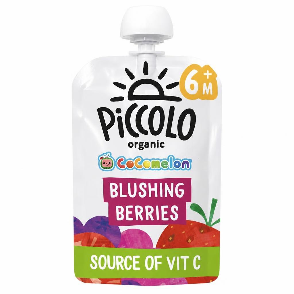 Piccolo Organic Blushing Berries 100G Fruit