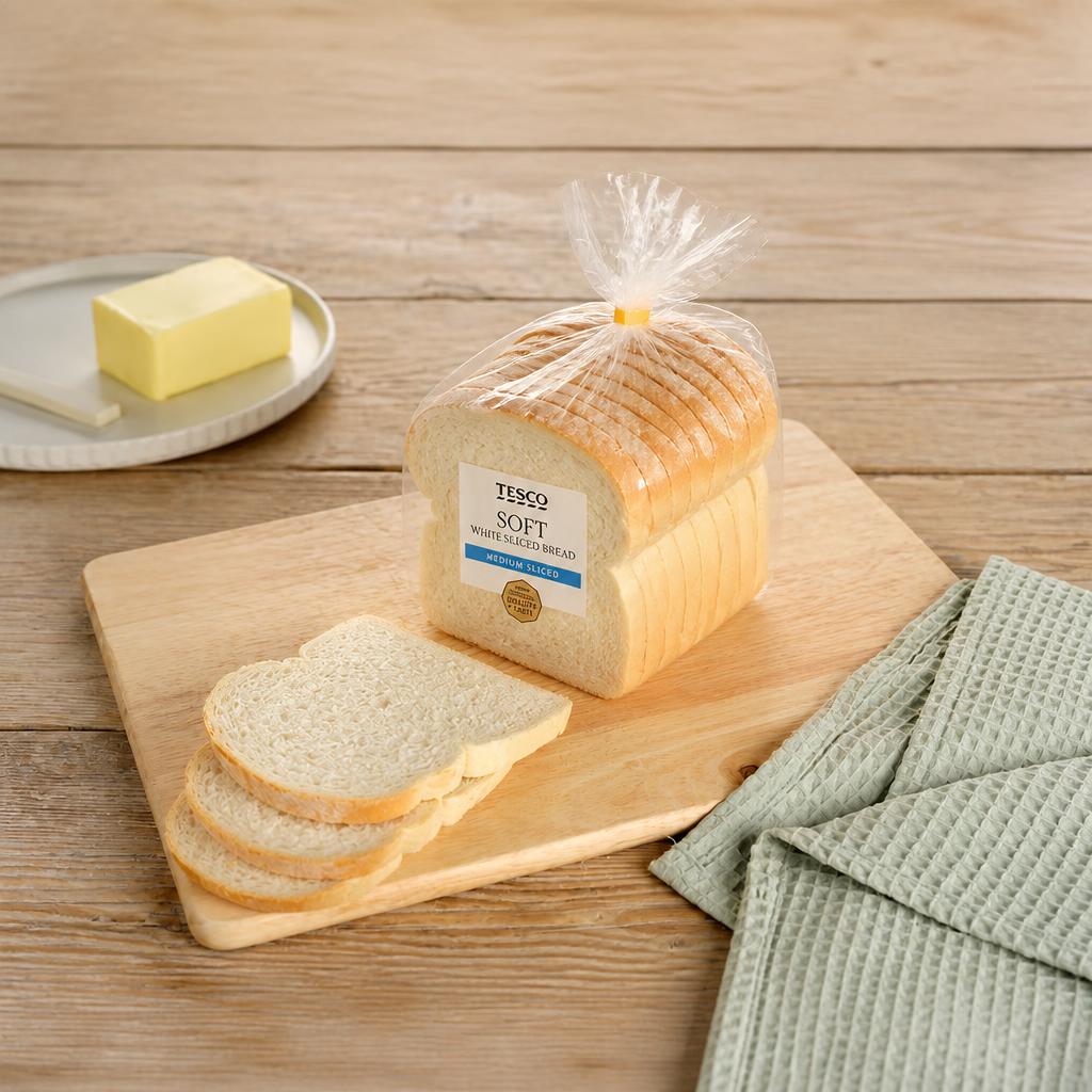 White Farmhouse Loaf Sliced 400G
