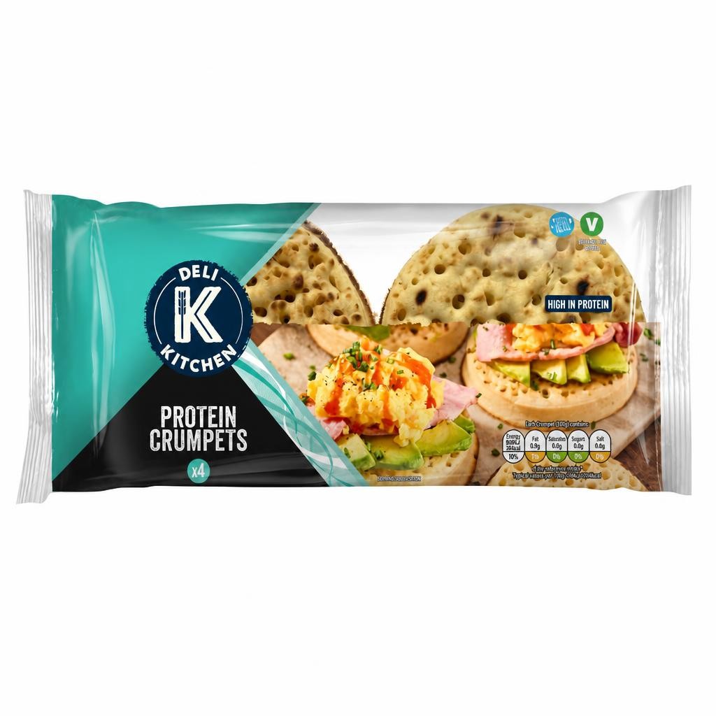 Deli Kitchen Protein Crumpets 4 Pack