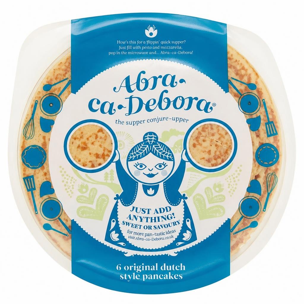 Abra-ca-Debora Original Dutch Style Pancakes 6 Pack 405g