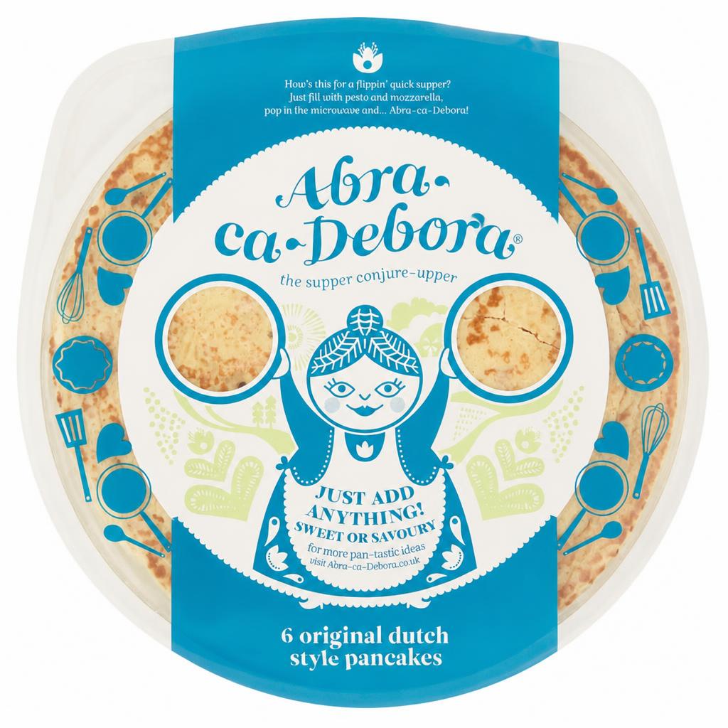 Abra-ca-Debora Original Dutch Style Pancakes 6 Pack 405g