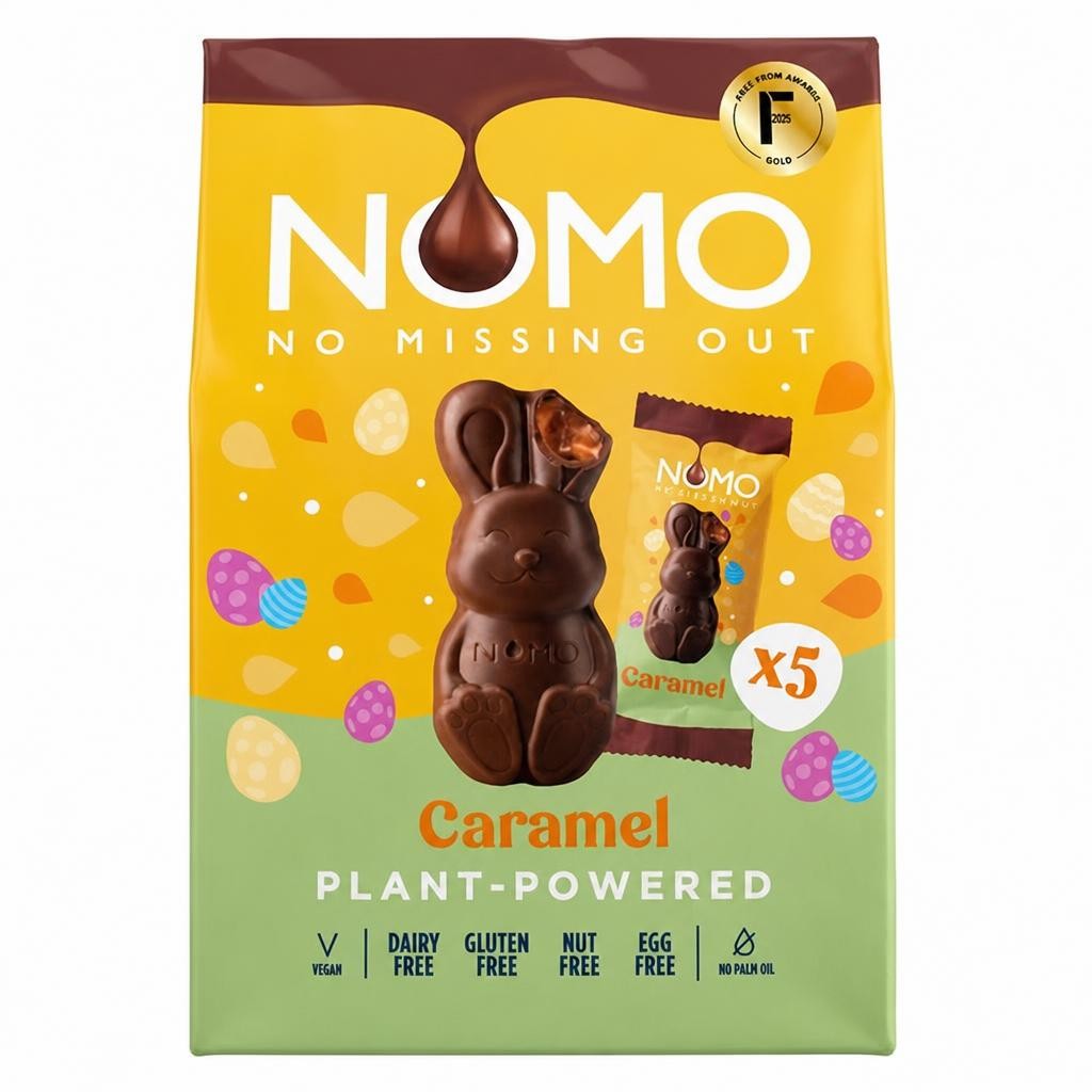NOMO 5 Mini Caramel Bunnies Pack 53g