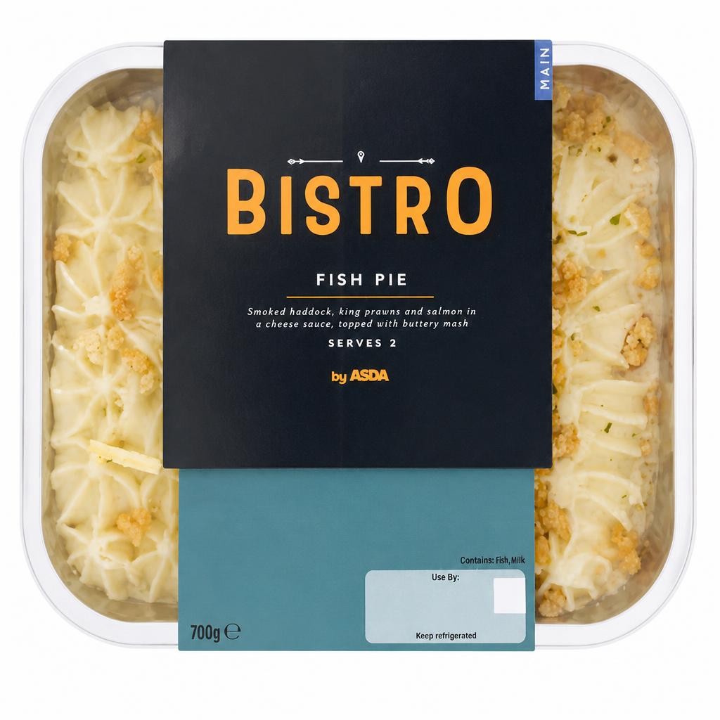 Bistro by ASDA Fish Pie 700g
