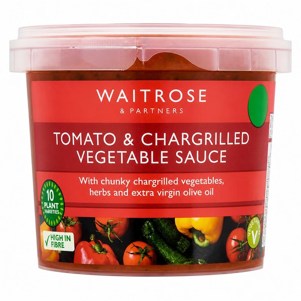 Waitrose Tomato and Chargrilled Vegetable Sauce