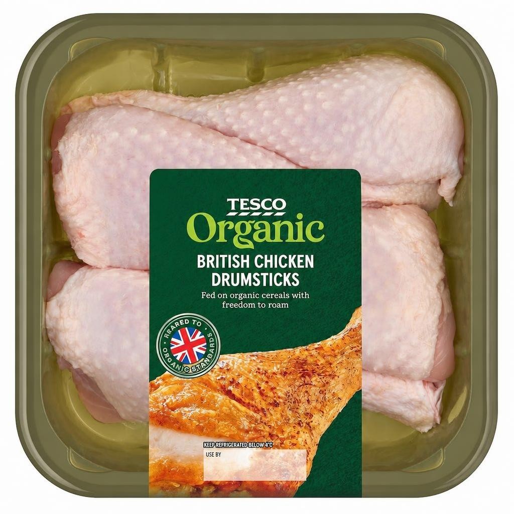 T. Organic Chicken Drumsticks 500g