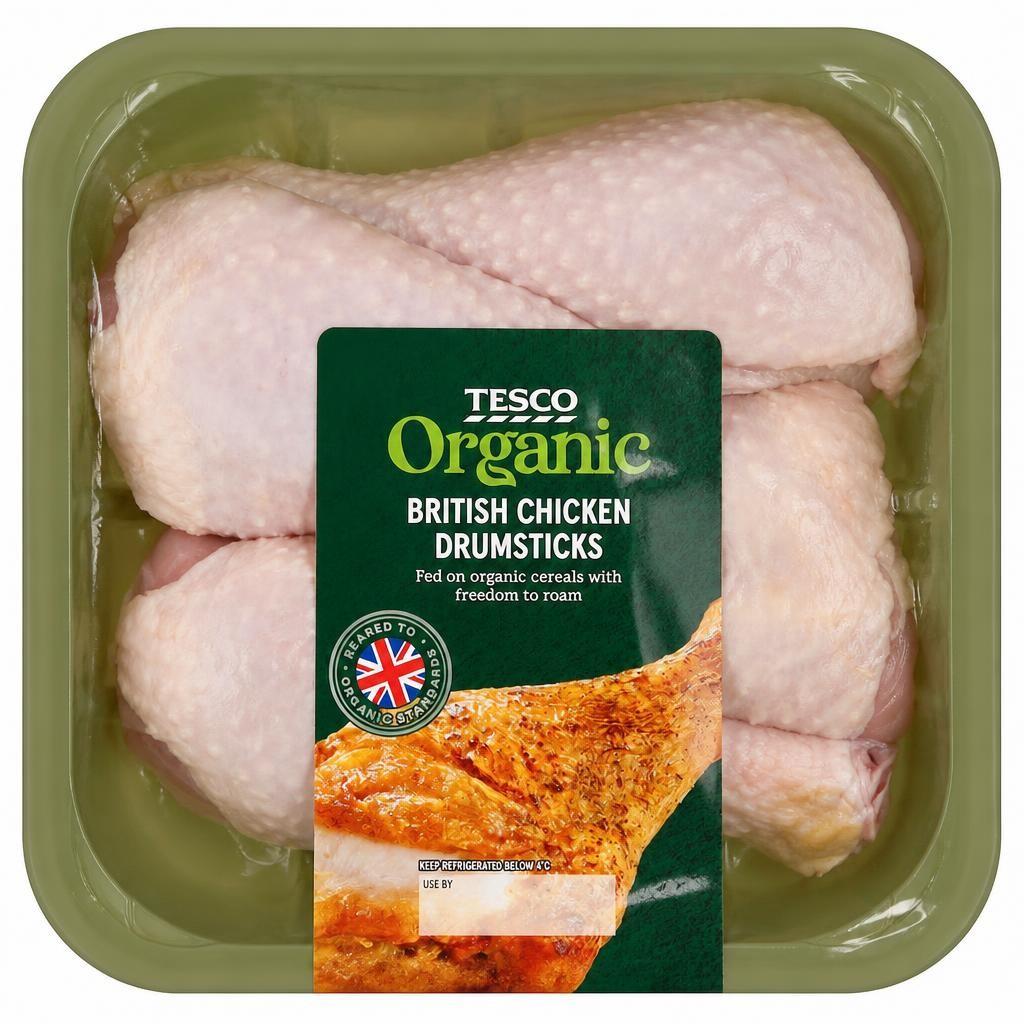 T. Organic Chicken Drumsticks 500g