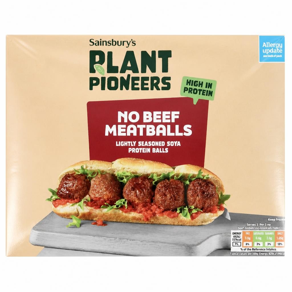 Plant Pioneers Meat Free Meatballs 380g